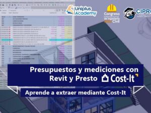 Curso Presupuestos y mediciones con REVIT y Presto Cost-It